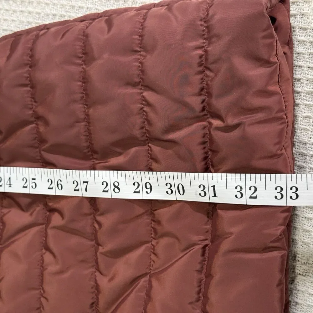 FRENCH CONNECTION Quilted Barn Jacket - Barn Red Size 4 US NWT - Picture 6 of 11